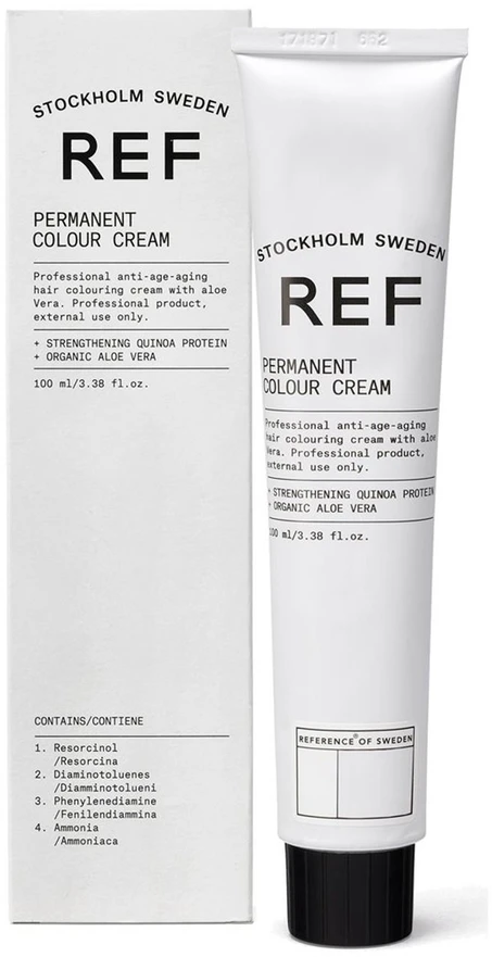 Ref Stockholm REF Permanent Colour Vegan Permanent Hair Dye 4.62 Brilliant Raudona Brown, 100 ml