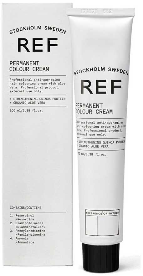 Ref Stockholm REF Permanent Colour Vegan Permanent Hair Dye 12.11 Light Khaki Skirtas šviesiems plaukams, 100 ml