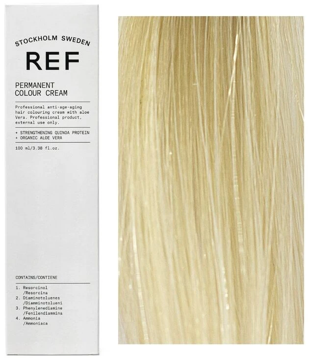 Ref Stockholm REF Permanent Colour Vegan Permanent Hair Dye 12.0 Special Natural H/L Skirtas šviesiems plaukams, 100 ml