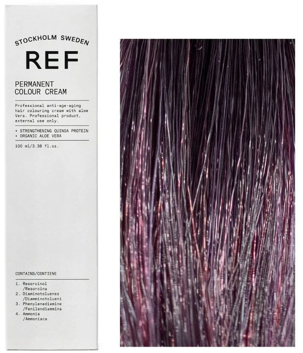 Ref Stockholm REF Permanent Colour veganiški ilgalaikiai plaukų dažai violetinis korektorius, 100 ml