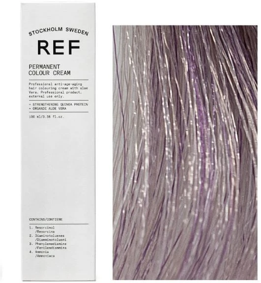 Ref Stockholm REF Permanent Colour Vegan Permanent Hair Dye Pearl Booster, 100 ml