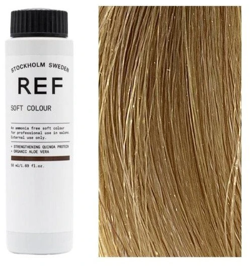 Ref Stockholm REF Soft Colour Vegan Demi-Permanent Hair Dye 9.3 Very Light Golden Skirtas šviesiems plaukams, 50 ml