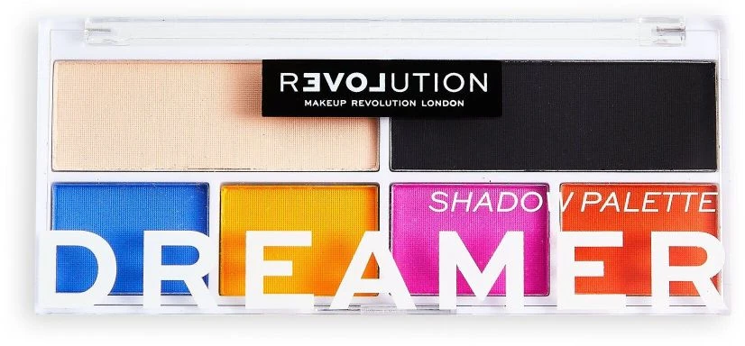 „Relove By Revolution Colour Play“ akių šešėlių paletė „Dreamer“ 6 atspalviai, 0,65 g