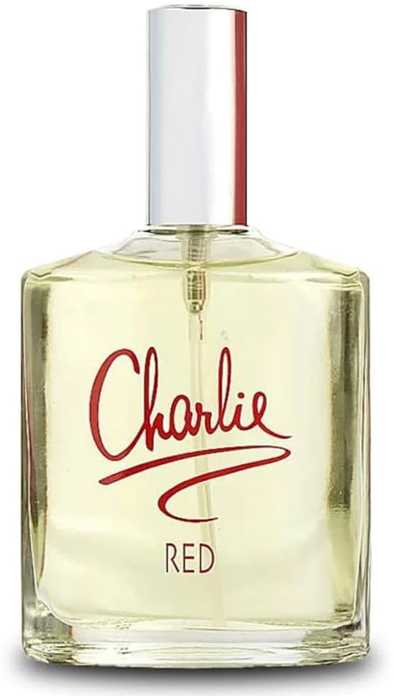 Revlon Charlie Raudona tualetinis vanduo su purškikliu 100ml