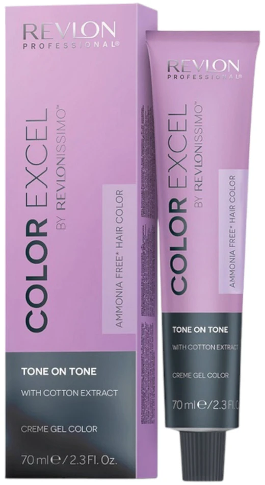 Revlon Color Excel pusiau permanentiniai plaukų dažai 5.46 Šviesiai vario raudonos rudos spalvos, 70 ml