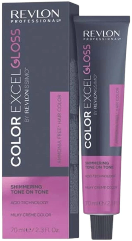Revlon Color Excel Gloss Ammonia-Free Permanent Hair Dye 052 Raspberry Rožinė, 70 ml