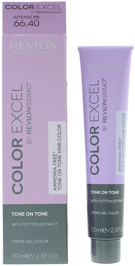 Revlon Color Excel pusiau ilgalaikiai plaukų dažai 66.40 Intensyvi vario spalva, 70 ml