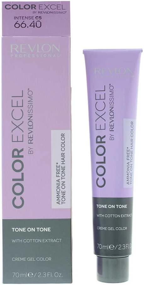 Revlon Color Excel Semi-Permanent Hair Dye 66.40 Intense Copper, 70 ml
