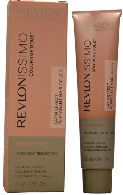 Revlon Revlonissimo Colorsmetique aukštos kokybės ilgalaikiai plaukų dažai .102 Dūminis sidabras, 60 ml