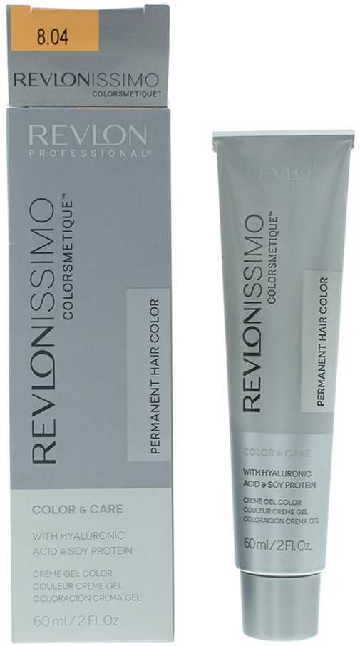 Revlon Revlonissimo Colorsmetique Permanent Hair Dye 8.04 Light Pale Copper Skirtas šviesiems plaukams, 60 ml