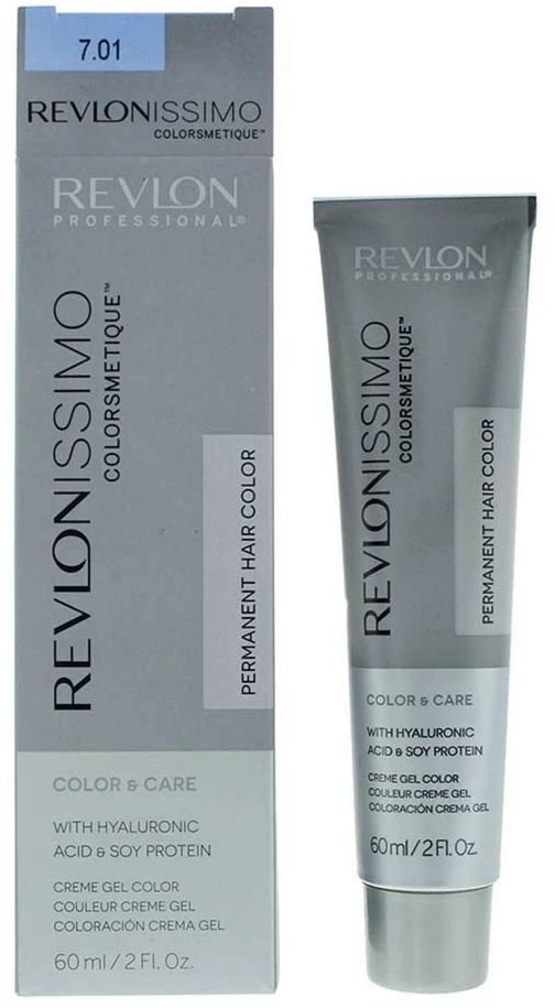 Revlon Revlonissimo Colorsmetique ilgalaikiai plaukų dažai 7.01 Natūrali pelenų ruda, 60 ml