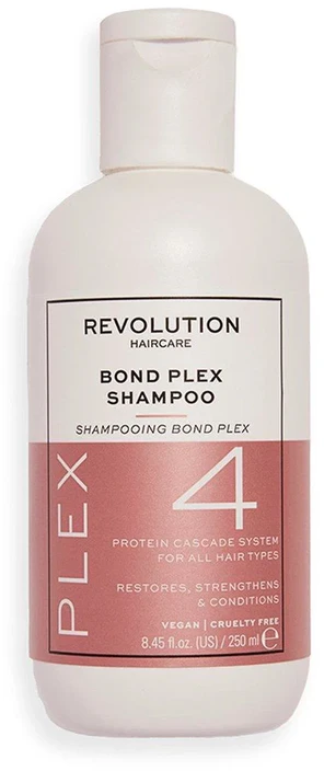 Revolution Haircare Bond Plex 4 plaukų šampūnas, atstatomasis, 250 ml
