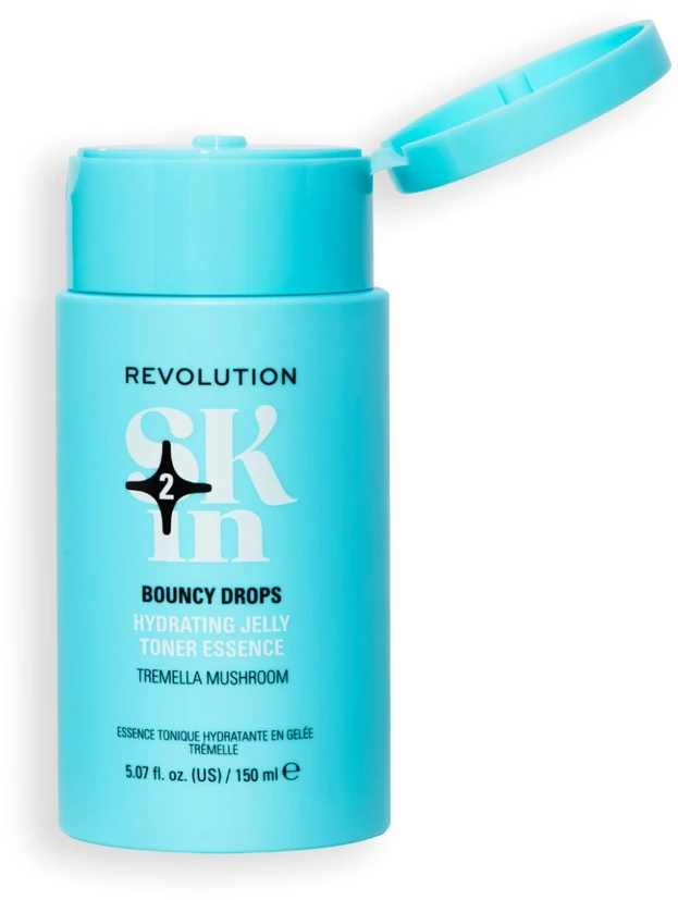 „Revolution Skincare Bouncy Drops“ drėkinamasis veido losjonas, 150 ml