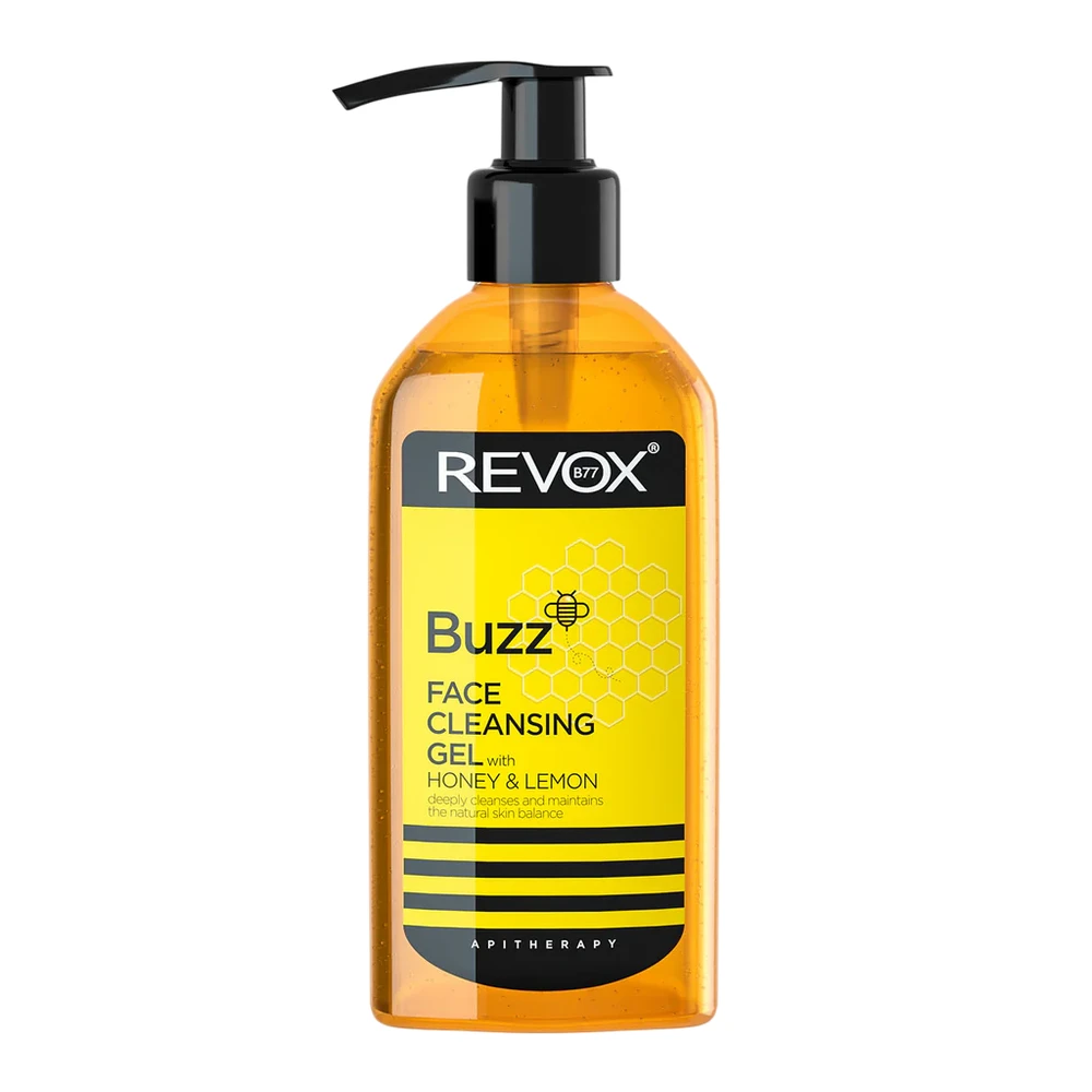 „Revox B77 Buzz“ medaus ir citrinos energizuojantis veido valomasis gelis, 180 ml