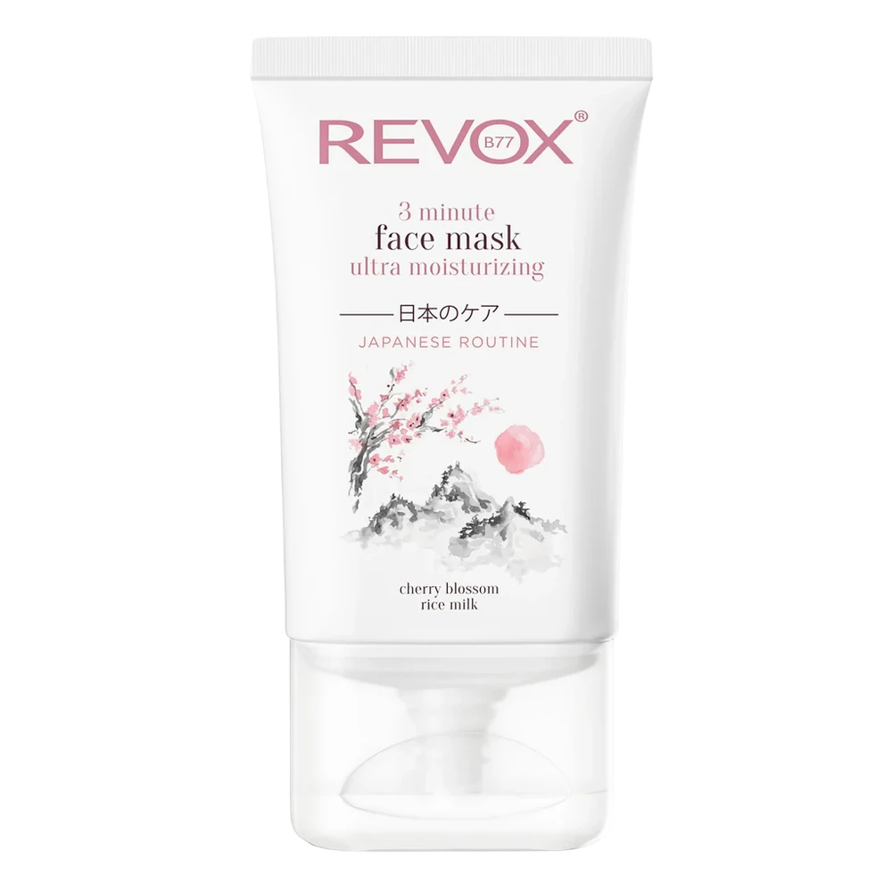 „Revox B77 Japanese Routine“ itin drėkinamoji kreminio kaukė veidui, 30 ml