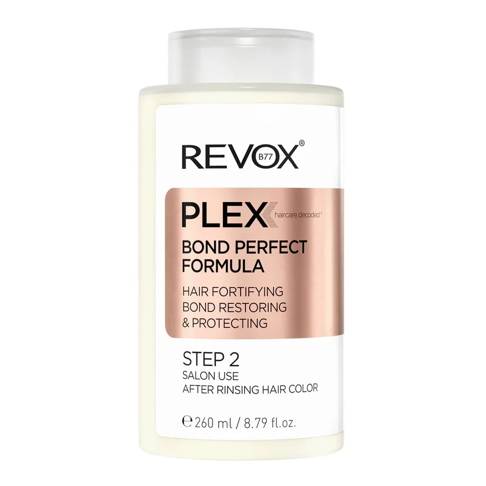 „Revox B77 Plex Bond Step 2“ plaukų kreminis gydymas atkuria junginius ir apsaugo plaukus, 260 ml