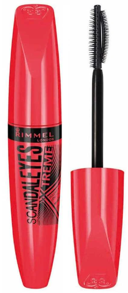 Rimmel London ScandalEyes XX-Treme Blakstienų tušas Juodas, 12 ml