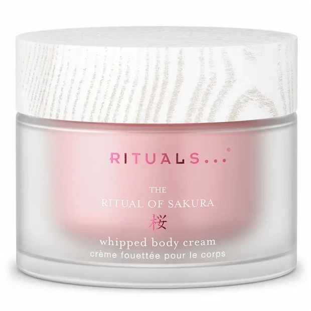 Rituals The Ritual Of Sakura Whipped Body Kreminis plaktas kūno kremas, 220 ml