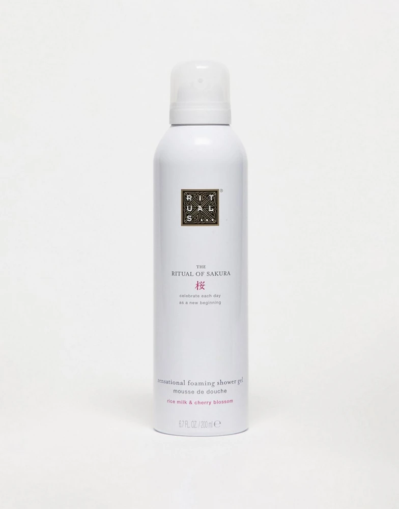 Rituals The Ritual Of Sakura Foaming Dušo želė putojantysis dušo gelis, 200 ml