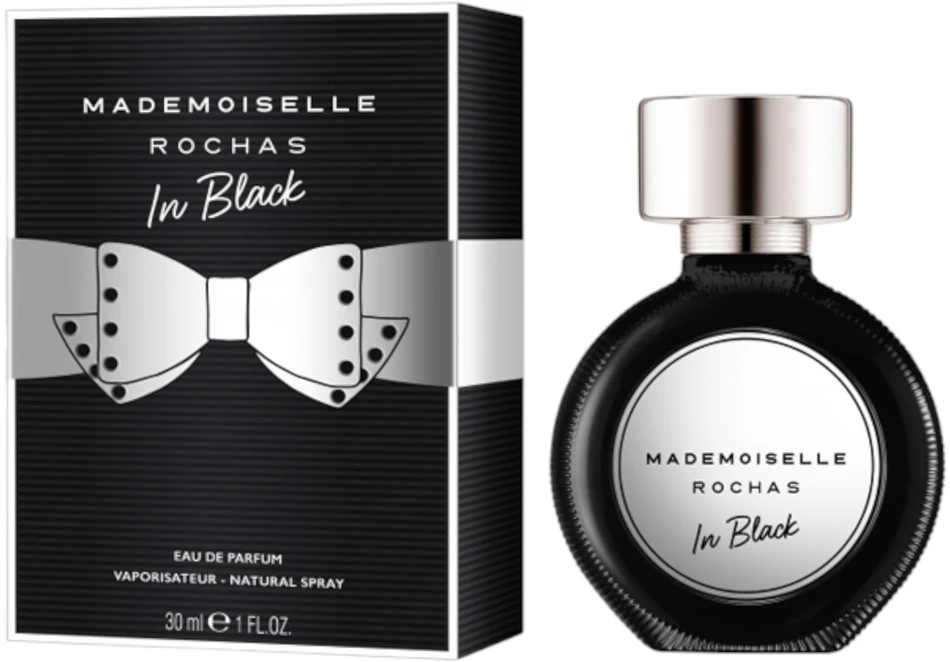 Rochas Mademoiselle Rochas In Juodas EDP parfumuotas vanduo moterims, 30 ml