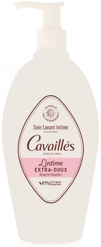 Roge Cavailles Extra-Gentle Natural Ingredients Intimate Wash Gel, 250 ml