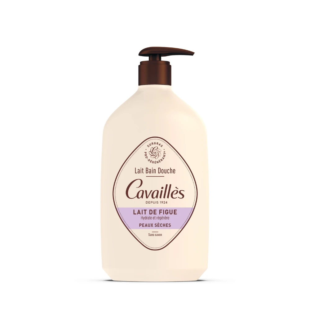 Roge Cavailles Fig Milk Hydrating & Regenerating Bath Milk, 1000 ml