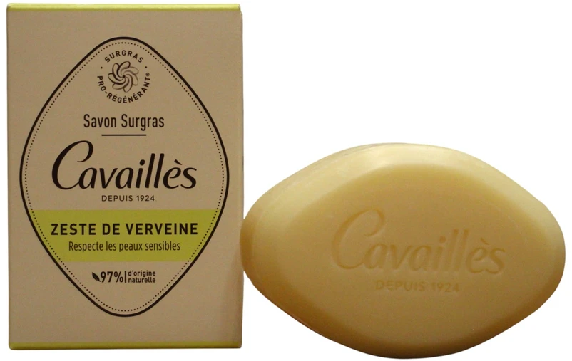 Roge Cavailles Verbena Regenerating Soap Bar, 100 g