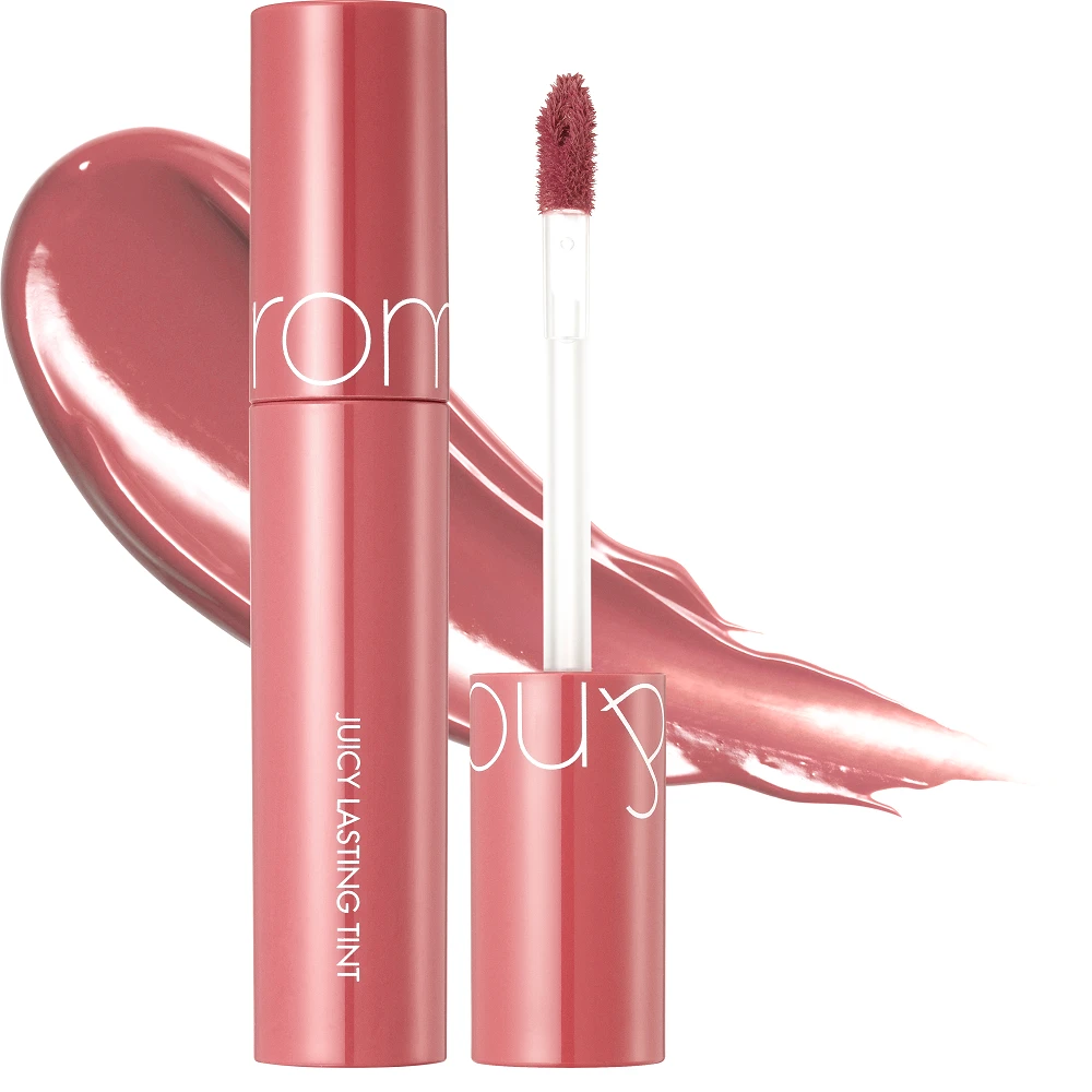 „Rom&nd Juicy Lasting Tint“ lūpų dažai „09 Litchi Coral“, 5,5 g