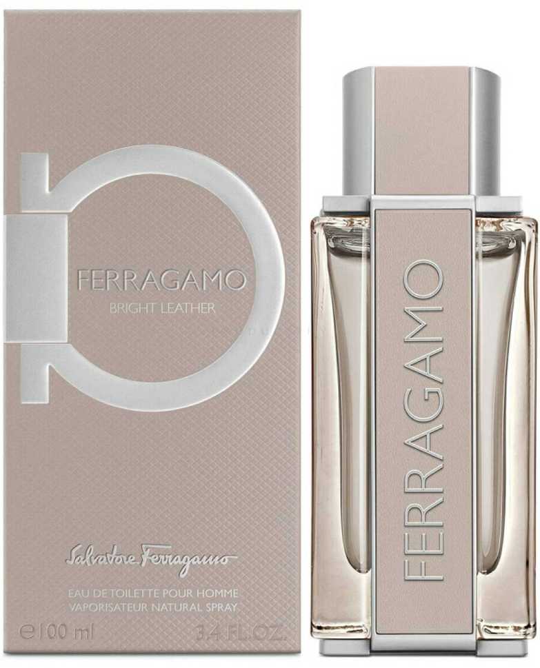 Salvatore Ferragamo Bright Leather Homme tualetinis vanduo vyrams 100ml