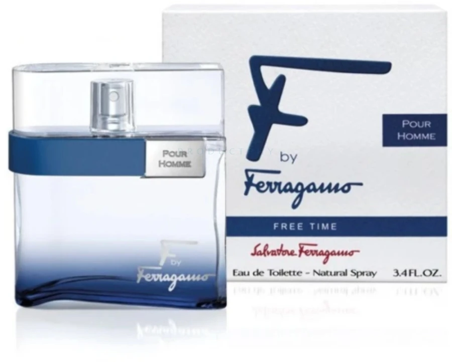Salvatore Ferragamo F by Ferragamo Free Time EDT tualetinis vanduo vyrams, 100 ml