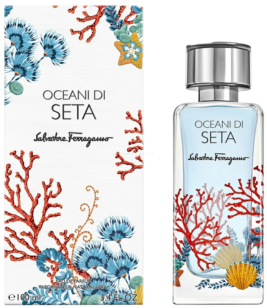 Salvatore Ferragamo Oceani Di Seta parfumuotasis vanduo 100ml