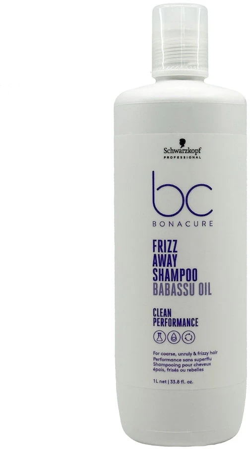 Plaukų šampūnas Schwarzkopf Professional Bonacure Frizz Away with Babassu Oil Šampūnas 1000ml