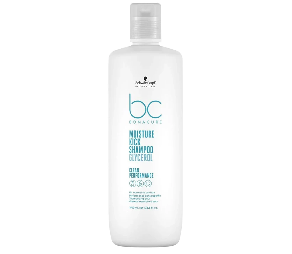 Schwarzkopf Professional Bc Bonacure Moisture Kick Aloe Vera Šampūnas šampūnas normaliems, sausiems plaukams, 1000 ml