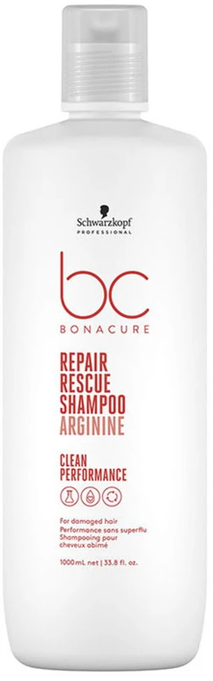 Atkuriamasis plaukų šampūnas Schwarzkopf Bonacure Repair Rescue Šampūnas Arginine 1000ml