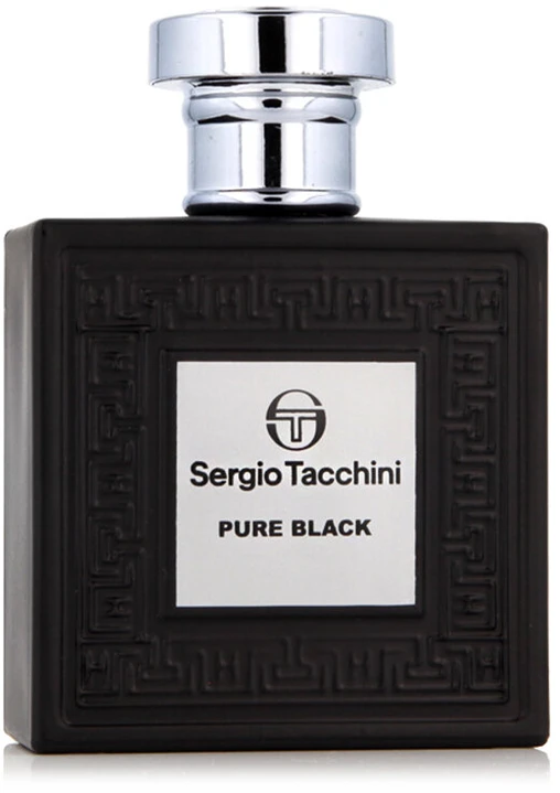 Sergio Tacchini Pure Juodas EDT tualetinis vanduo vyrams, 100 ml