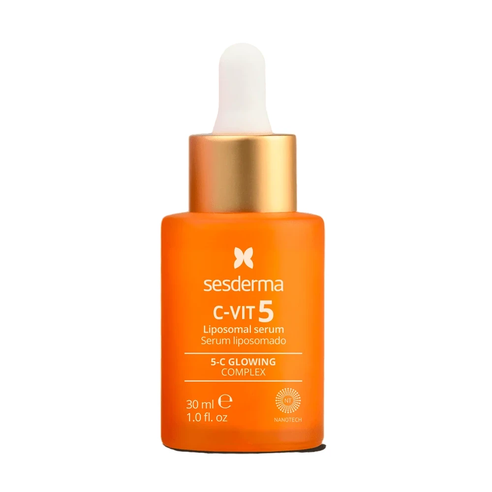 Sesderma C-Vit 5 Liposomal Serum Skaistinamojo poveikio liposominis veido serumas, 30 ml