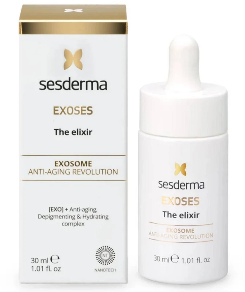 SESDERMA Exoses The Eliksyras veido serumas su egzosomomis, 30 ml