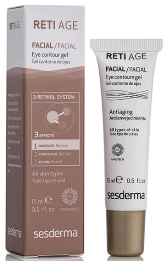 Sesderma Reti Age Eye Contour Gel paakių gelis - kremas 15ml