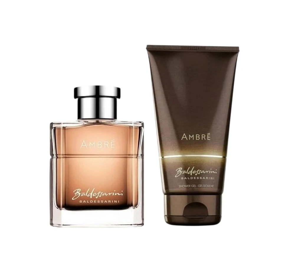 Baldessarini Ambré EDT rinkinys vyrams (EDT 50 ml + Dušo želė 200 ml)