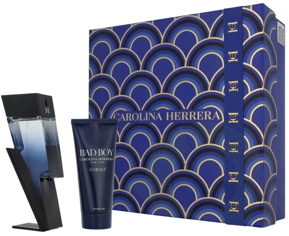 Carolina Herrera Bad Boy Cobalt Electrique - EDP 100 ml + sprchový gel 100 ml 100ml Bad Boy Cobalt Electrique - EDP 100 ml + sprchový gel 100 ml Kvepalai Vyrams Rinkinys