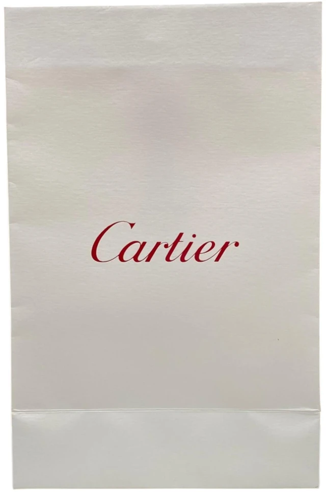 Set, Cartier, Cartier, Shopping, GWP Cardboard Bag, Baltas, 10 pcs