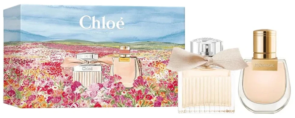 Set Chloe: Chloe Eau De Parfum For Men, 20 ml + Nomade Eau De Parfum For Women, 20 ml