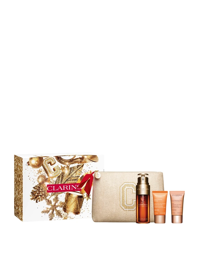 Clarins Dvigubas serumas - itin stangrinantis dovanų rinkinys