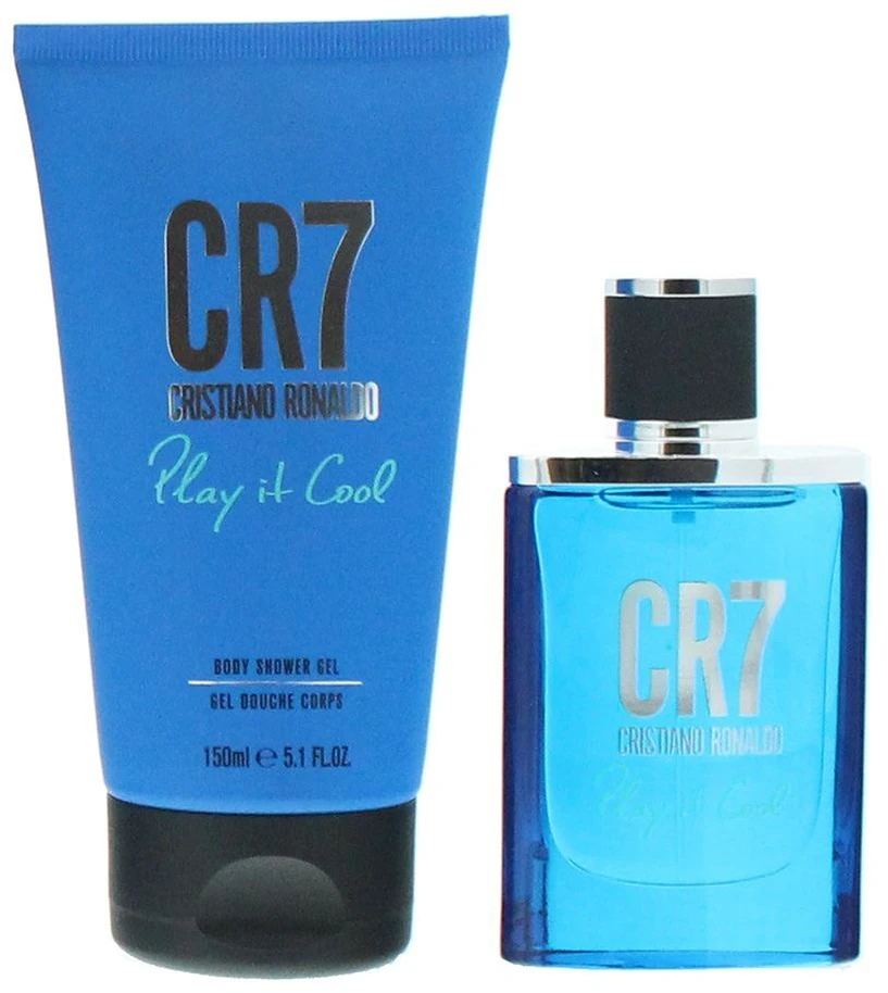 Cristiano Ronaldo CR7 Play It Cool rinkinys vyrams (EDT, 30 ml + dušo želė, 150 ml)