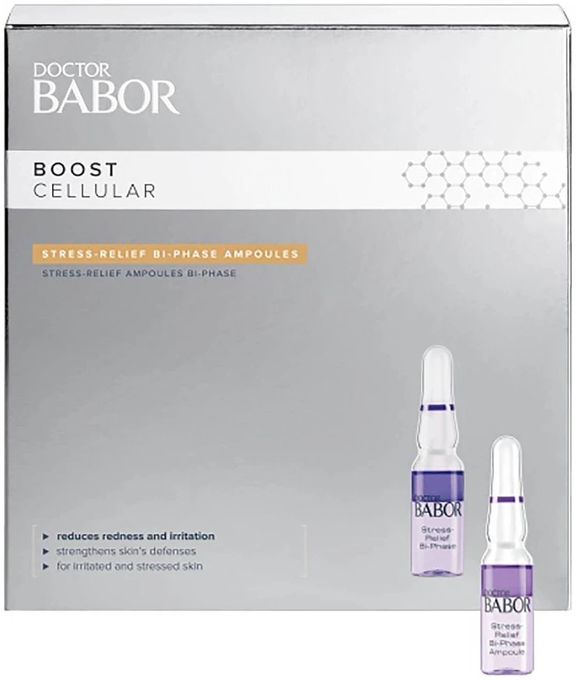 Set, Doctor Babor, Boost Cellular, Vitamin E, Soothing Anti-Redness, Serum, For Face, 14 pcs, 1 ml