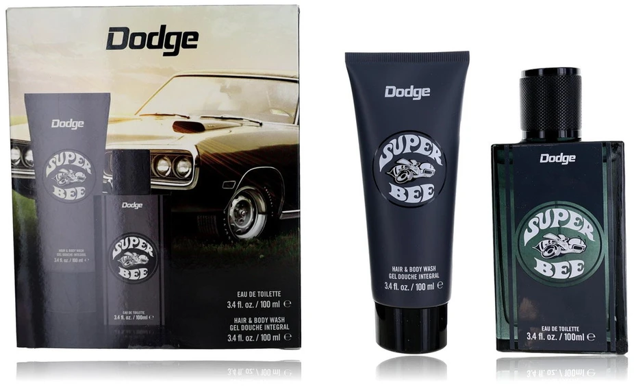 Versace Set Dodge: Super Bee, Kūno prausiklis, Body, 100 ml + Super Bee, Eau De Toilette, For Men, 100 ml For Men