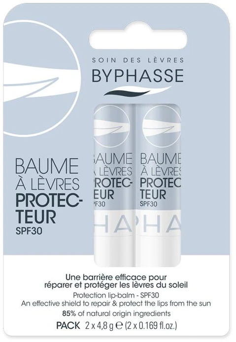 Byphasse Bálsamo Labial Protección Spf30 Pack 2 Piezas
