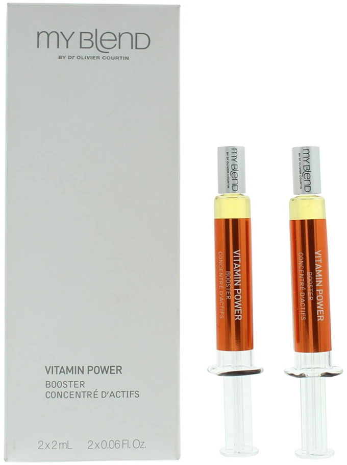 „Clarins My Blend“ vitaminų koncentrato veidui rinkinys „Duo“, 2 vnt., 2 ml