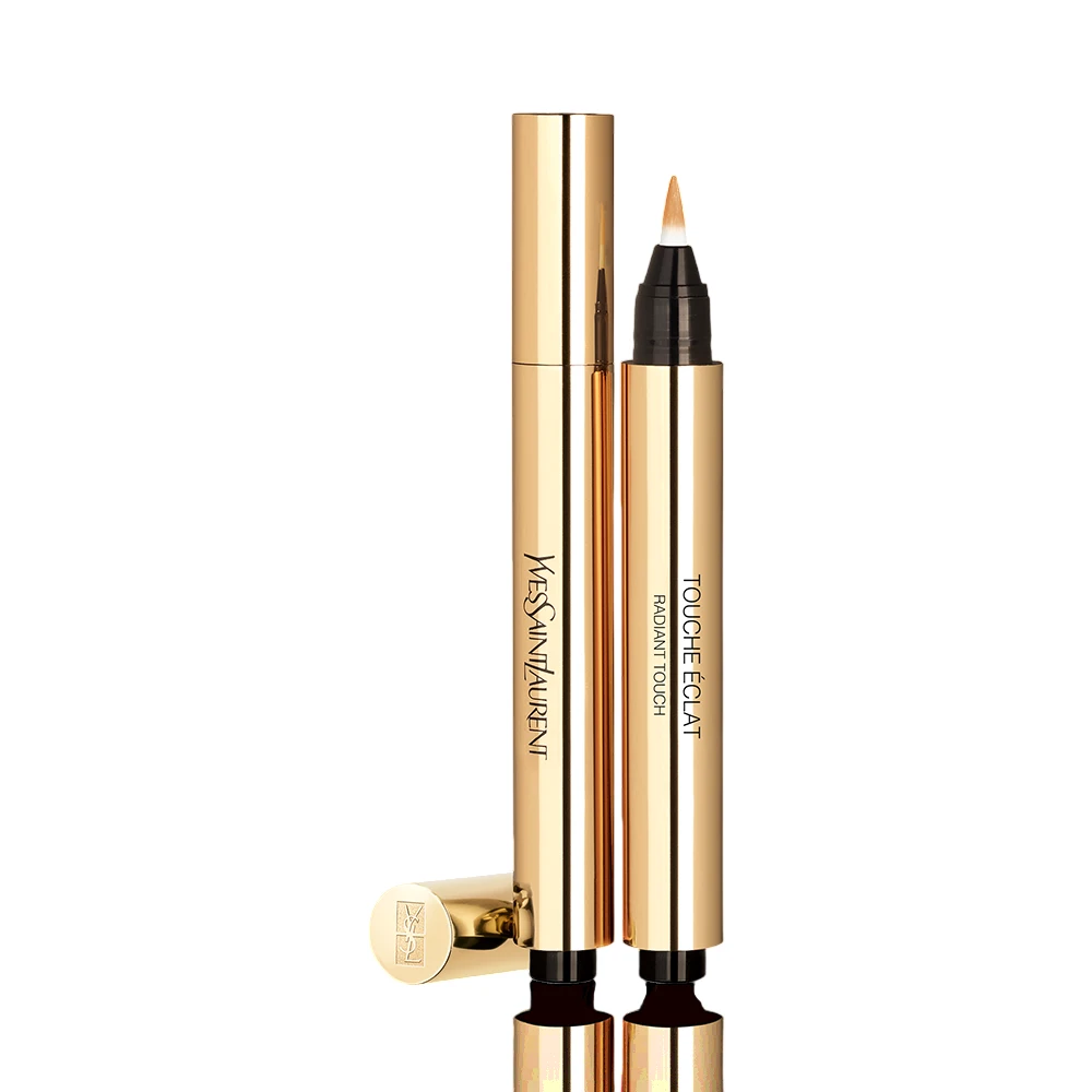 Rinkinys „Yves Saint Laurent Duo Touche Eclat Radiant Touch Correcting & Highlighting Liquid Maskuoklis“ (1 vnt.) po 2,5 ml