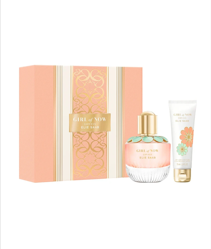 Elie Saab Girl of Now Lovely rinkinys moterims (EDP, 50 ml + kūno losjonas, 75 ml)